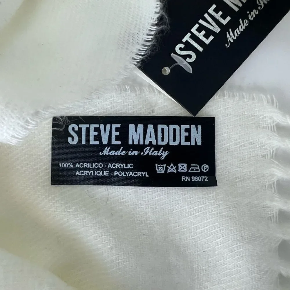 Steve Madden SOLID SCARF IVORY